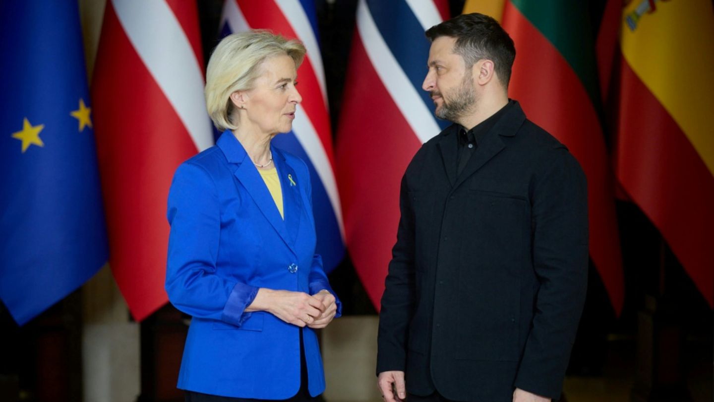 Von der Leyen trifft Selenskyj in Kiew
