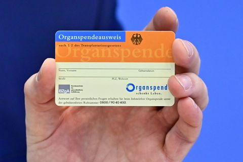 Organspendeausweis