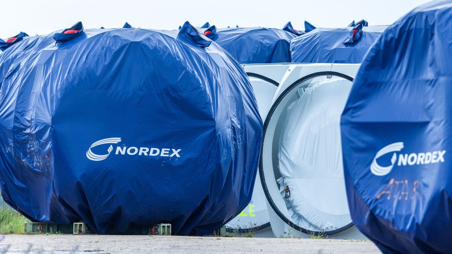 Windturbinenbauer Nordex: Starkes viertes Quartal. (Achivbild) Foto: Jens Büttner/dpa