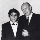 Michel Friedman jung mit Oskar Schindler