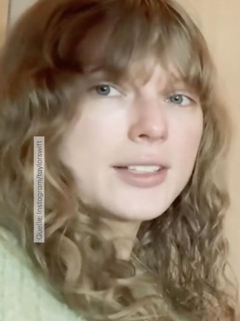 Taylor Swift bei der Aufnahme ihres Songs "Opalite".