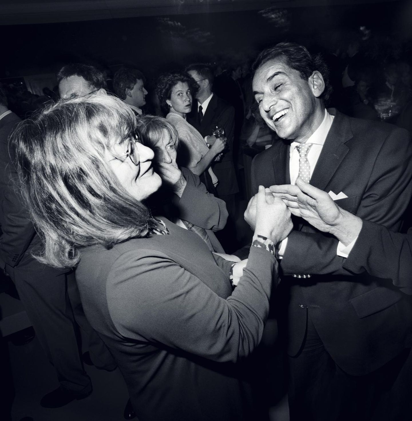 Michel Friedman und Alice Schwarzer