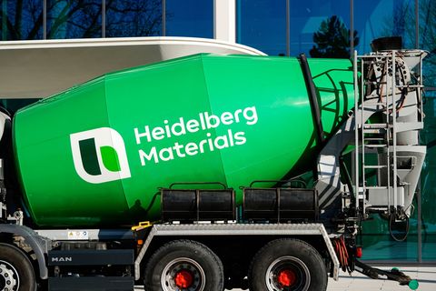 Heidelberg Materials peilt bei operativem Gewinn erneut Rekord an. (Foto-Archiv) Foto: Uwe Anspach/dpa