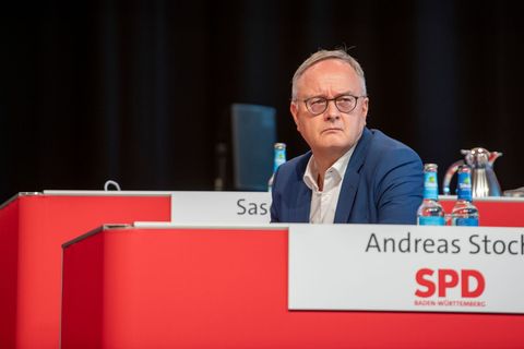 SPD-Chef Andreas Stoch gibt sich wegen einer Szene in einem SWR-Film zerknirscht. (Archivbild) Foto: Stefan Puchner/dpa