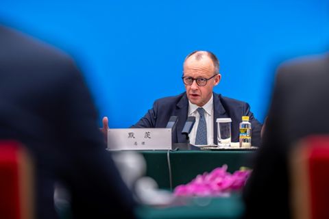 Bundeskanzler Friedrich Merz (CDU) in Peking