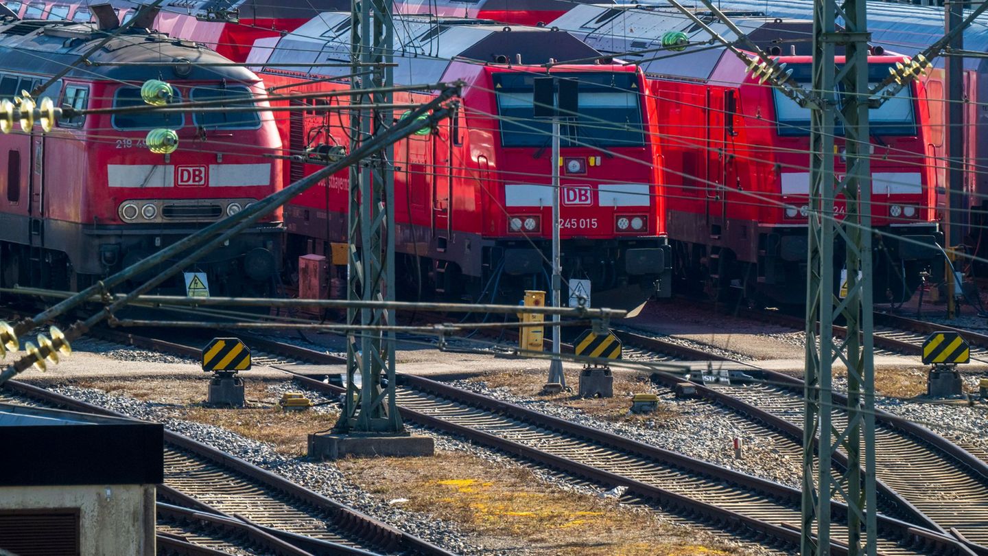 Züge der Regionalbahn. (Symbolbild) Foto: Peter Kneffel/dpa