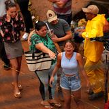 In der brasilianischen Großstadt Juiz de Fora reagieren Einheimische verzweifelt auf das Chaos.