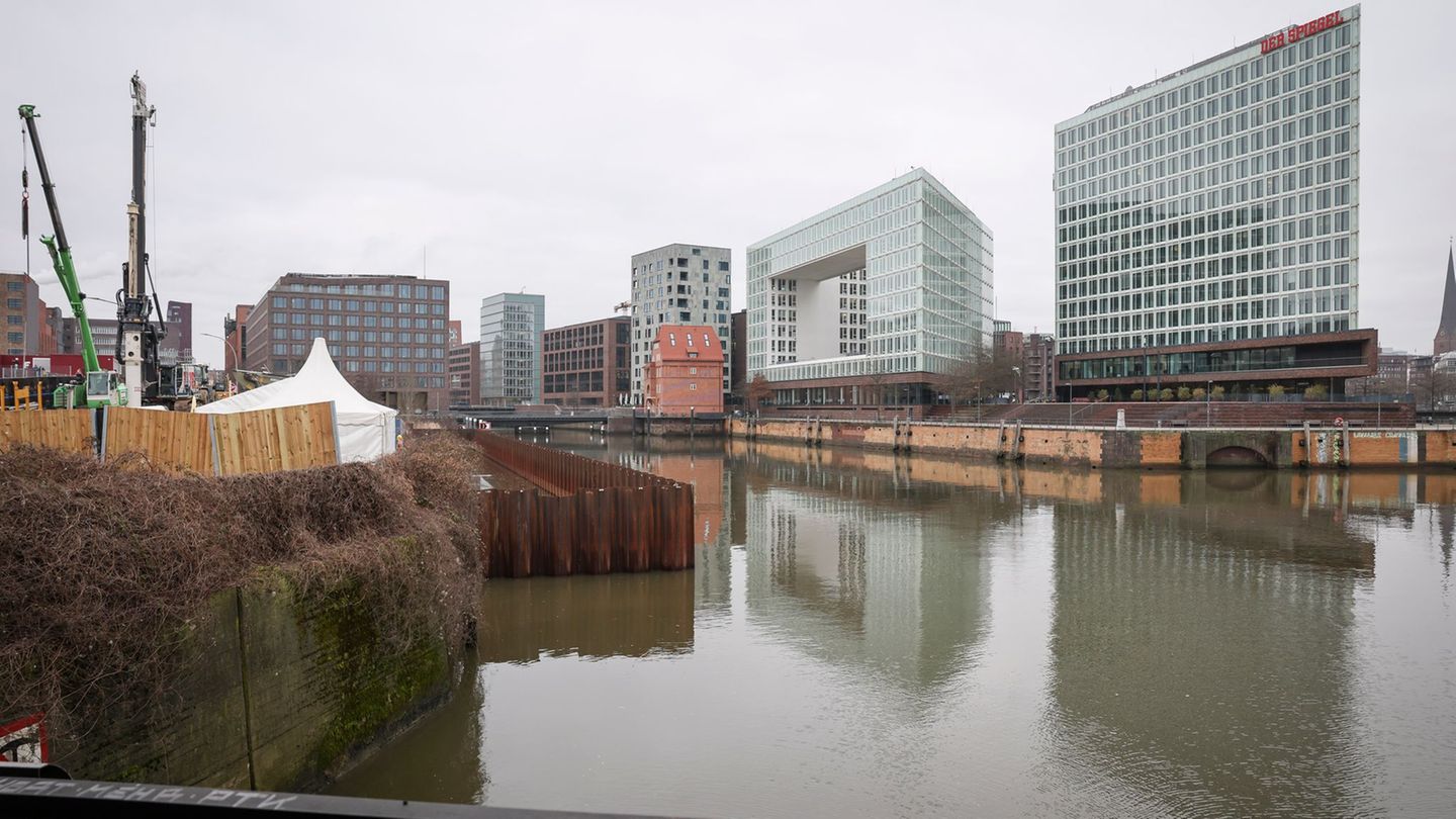 In der neuen MSC-Deutschlandzentrale sollen einmal rund 700 Beschäftigte arbeiten. Foto: Christian Charisius/dpa