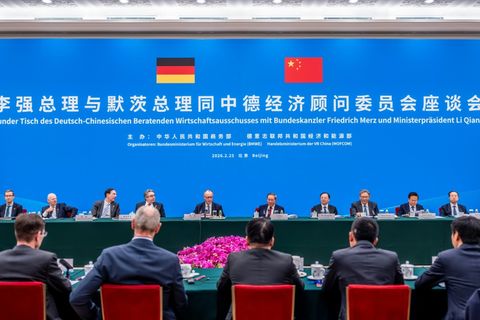 Wirtschaftsgespräche in Peking