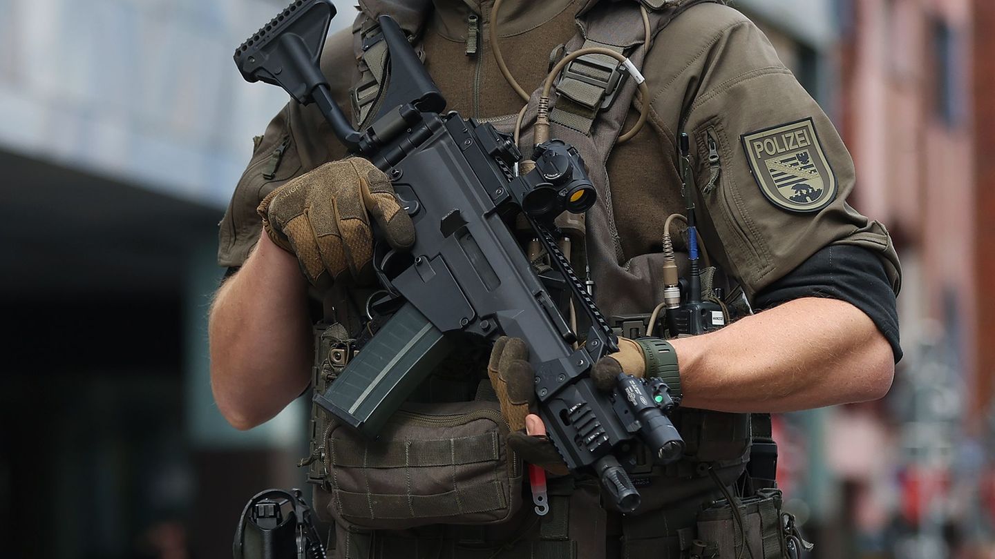 Die Polizeidirektionen des Landes können das SEK anfordern. (Symbolbild) Foto: Ronny Hartmann/dpa