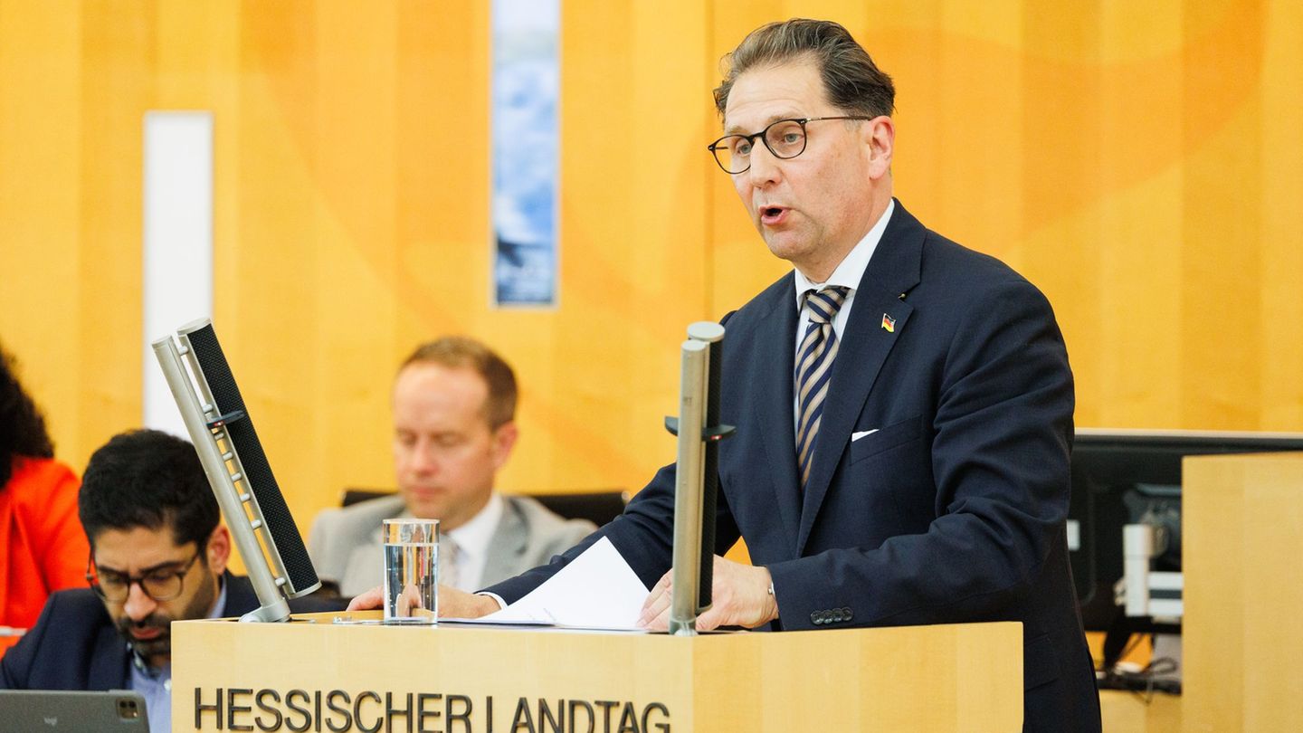 Frank Grobe, Parlamentarischer Geschäftsführer der AfD im hessischen Landtag, ist einer von zwei Abgeordneten seiner Fraktion, d