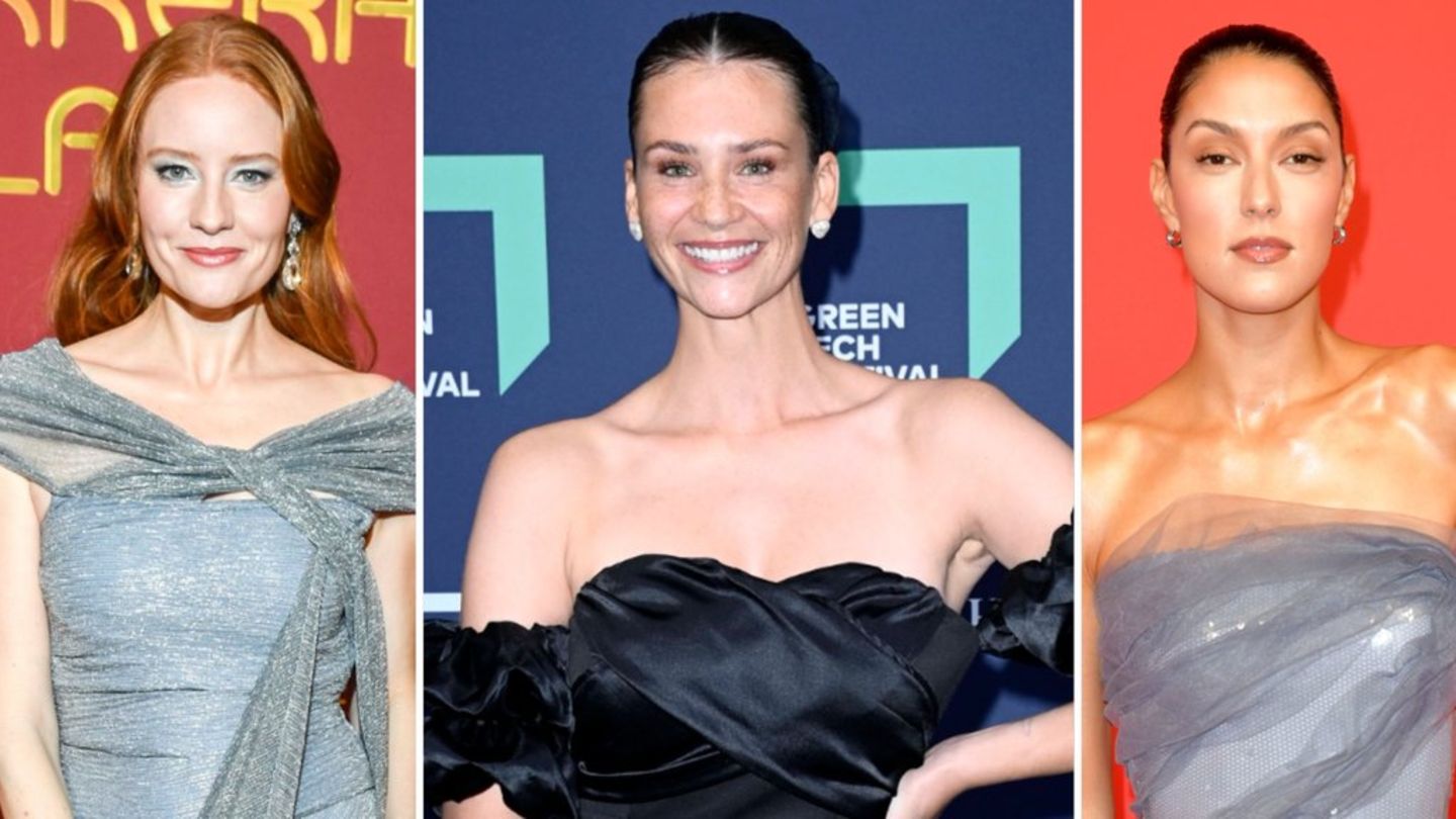 Barbara Meier, Betty Taube und Rebecca Mir (v.l.) starteten ihre Karrieren bei "GNTM".