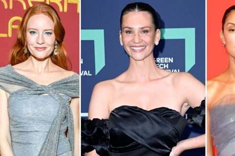 Barbara Meier, Betty Taube und Rebecca Mir (v.l.) starteten ihre Karrieren bei "GNTM".