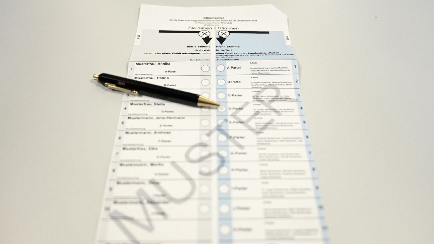 Die Wahl zum Berliner Abgeordnetenhaus findet am 20. September statt. (Symbolbild) Foto: Elisa Schu/dpa