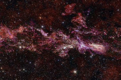 Bild des Milchstraßenzentrums des ESO-Teleskops Alma
