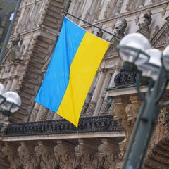 Eine Mehrheit der Hamburgischen Bürgerschaft erklärt sich mit der Ukraine uneingeschränkt solidarisch. Foto: Marcus Brandt/dpa