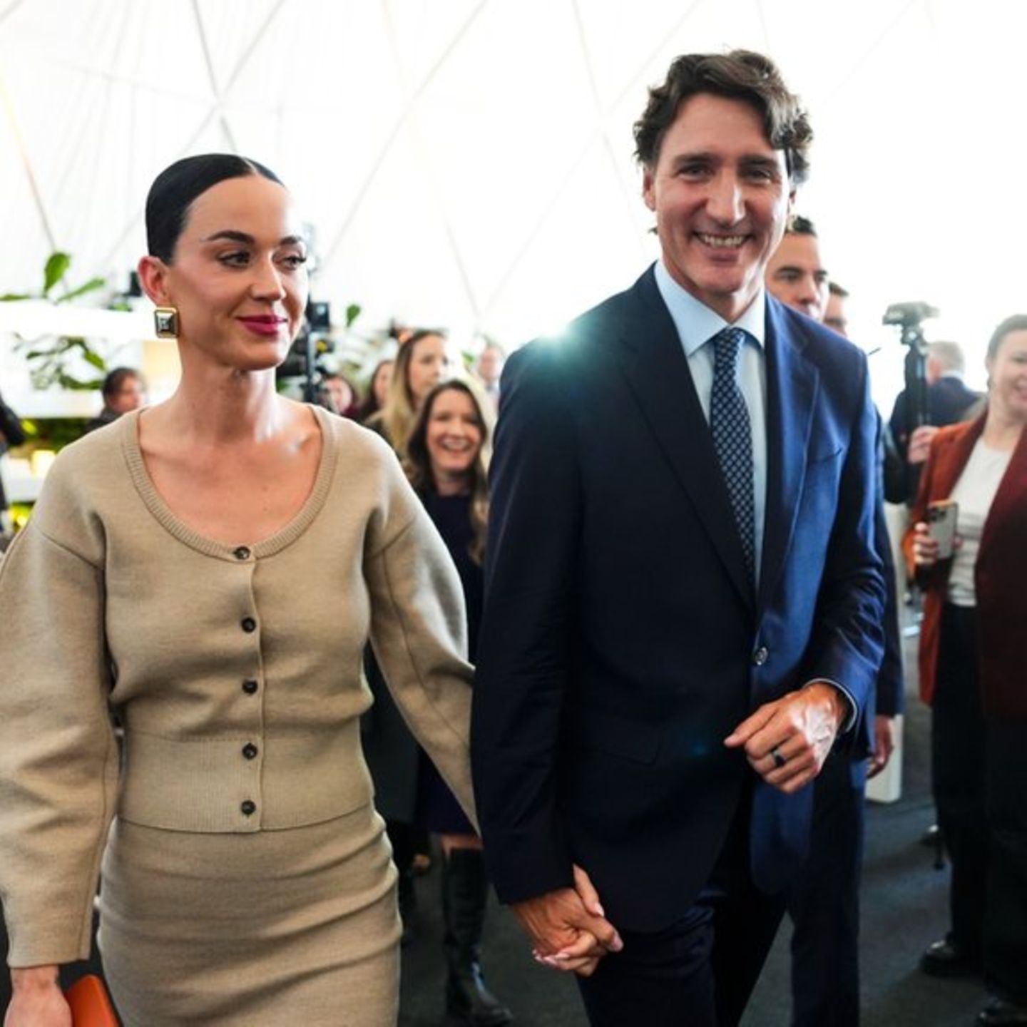 Mindestens seit Dezember zusammen: Katy Perry und Justin Trudeau.