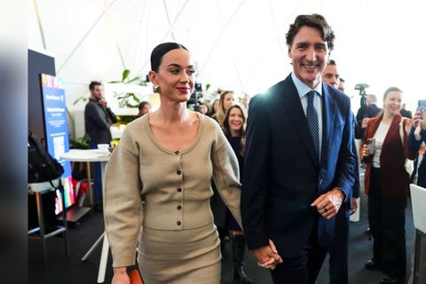 Mindestens seit Dezember zusammen: Katy Perry und Justin Trudeau.