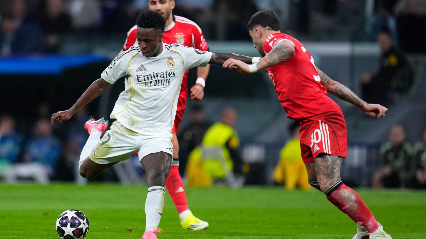 Champions League: Nach Rassismus-Vorwurf: Vinícius Júnior schießt Real weiter