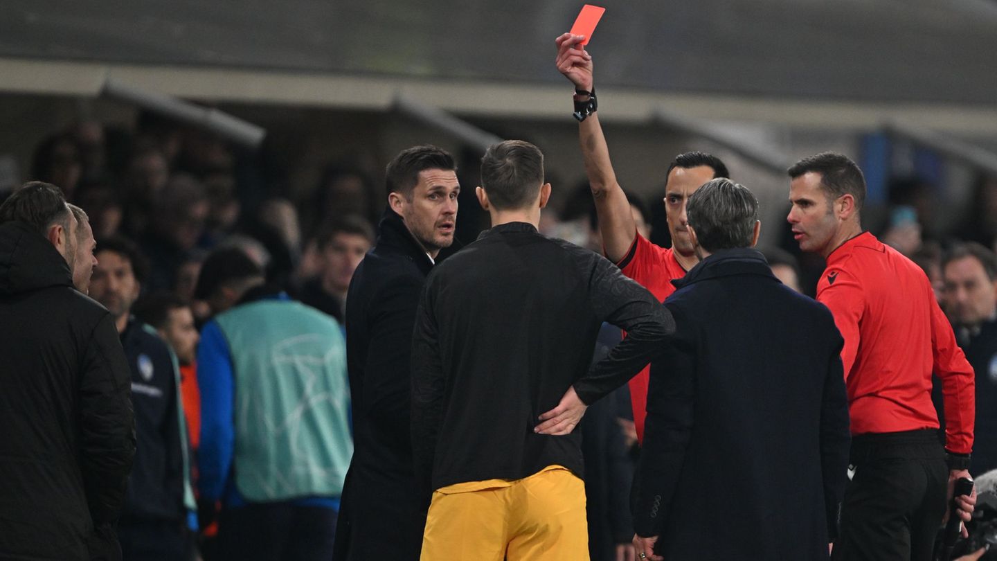 Champions League: Referee in Erklärungsnot: Rätsel um Schlotterbeck-Rot