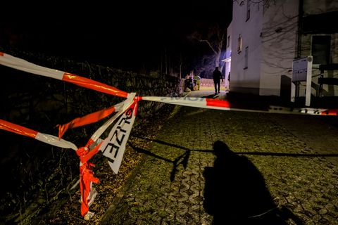 Der Einsatzort wurde abgesperrt. Foto: Andreas Arnold/dpa