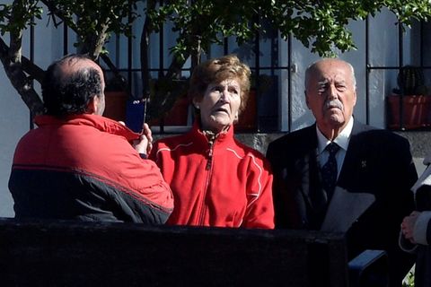 Antonio Tejero (r.) im Jahr 2019 in Madrid