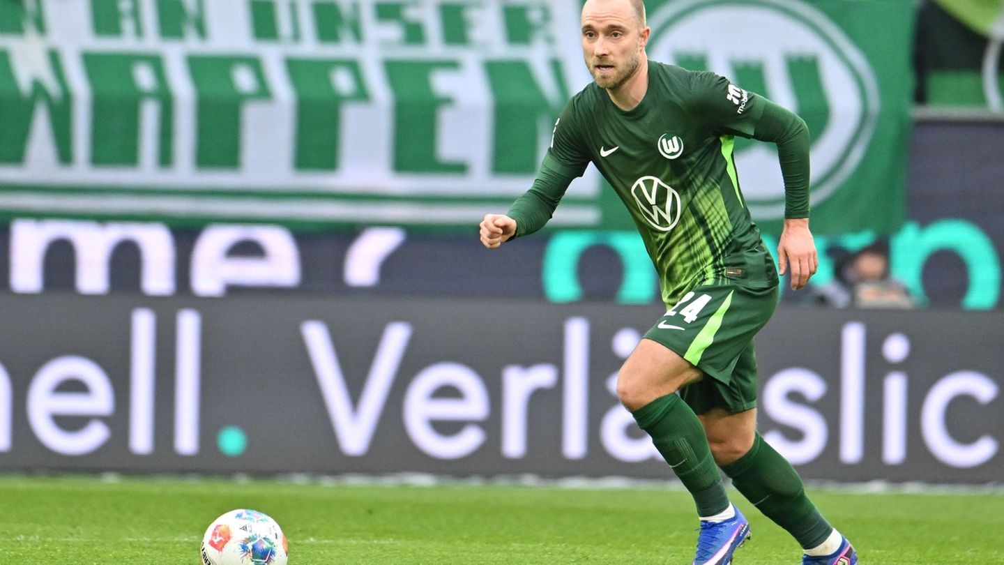 Fußball-Bundesliga: Trotz Abstiegskampf: Eriksen bereut Wolfsburg-Wechsel nicht