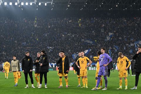 Müssen sich nach dem Aus in der Königsklasse schnell sammeln: Die Profis von Borussia Dortmund. Foto: Federico Gambarini/dpa