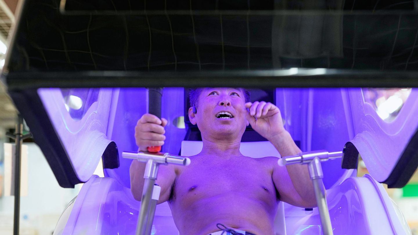 Hightech: Japanische Firma wirbt mit Waschmaschine für Menschen