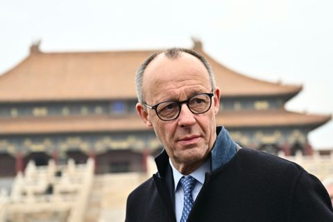 Friedrich Merz in der Verbotenen Stadt