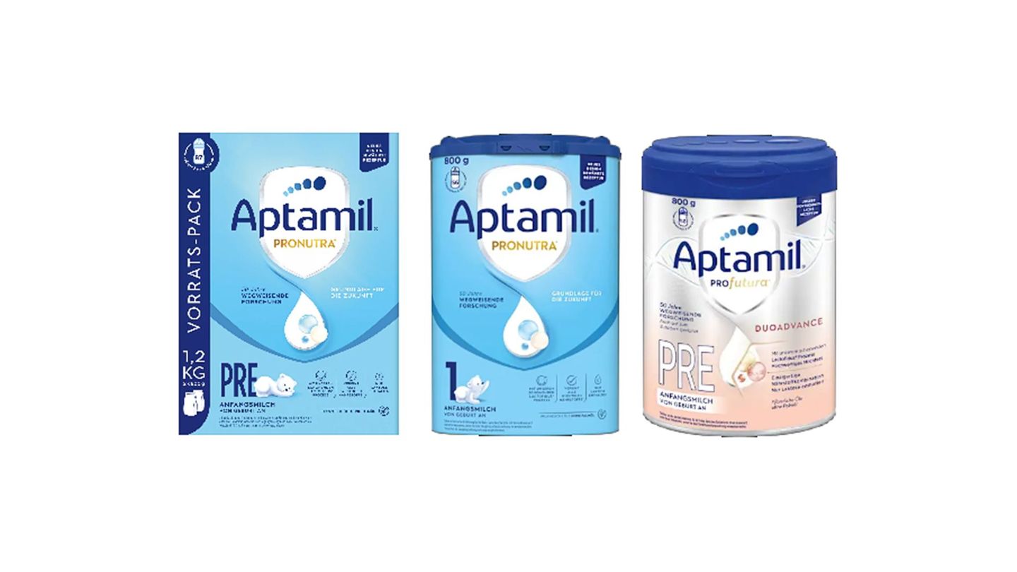 Die zurückgerufenen Babynahrungs-Produkte von Nestlé und Danone sollten Eltern nicht mehr verfüttern.