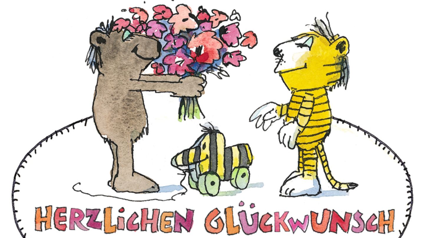 Herzlichen Glückwunsch, Herr Janosch