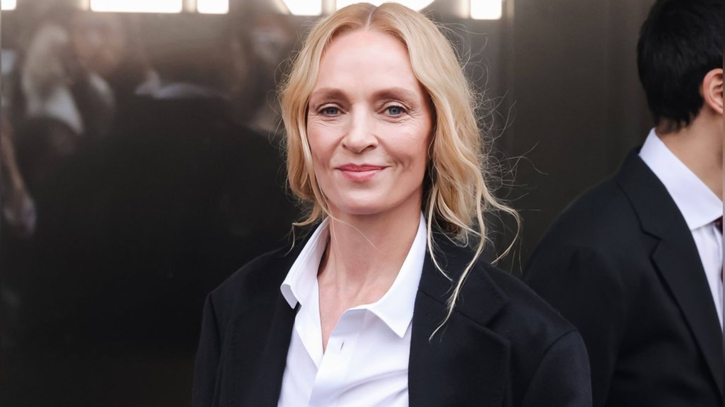 Stargast bei Fendi-Show: Filmstar Uma Thurman feiert in Mailand