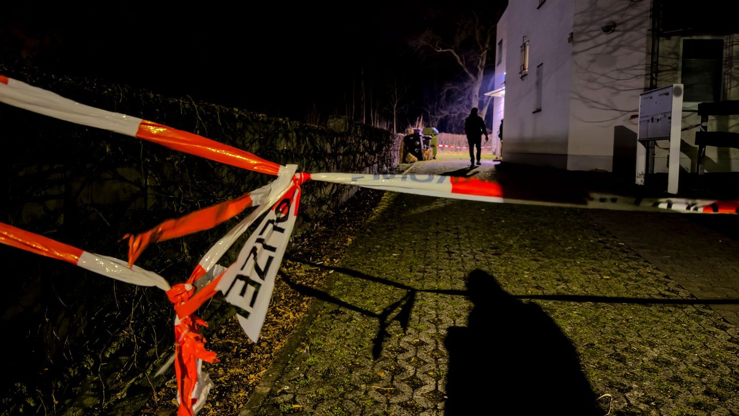 Der Einsatzort wurde abgesperrt. Foto: Andreas Arnold/dpa