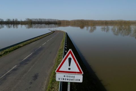 Überschwemmungsgefahr