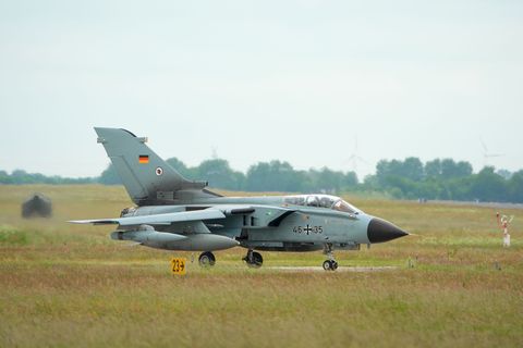 Im März wird die Luftwaffe von Jagel aus Tornado-Flüge bei Dunkelheit starten. Foto: Marcus Brandt/dpa
