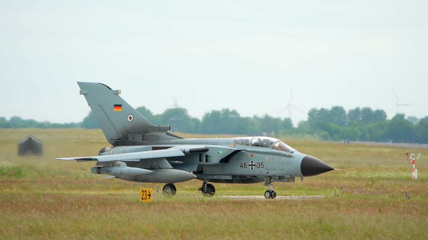 Im März wird die Luftwaffe von Jagel aus Tornado-Flüge bei Dunkelheit starten. Foto: Marcus Brandt/dpa