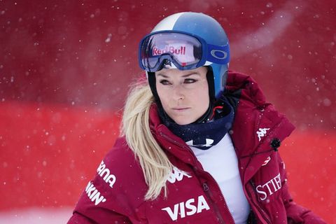 Lindsey Vonn erlitt bei den Olympischen Spielen eine schwere Verletzung.