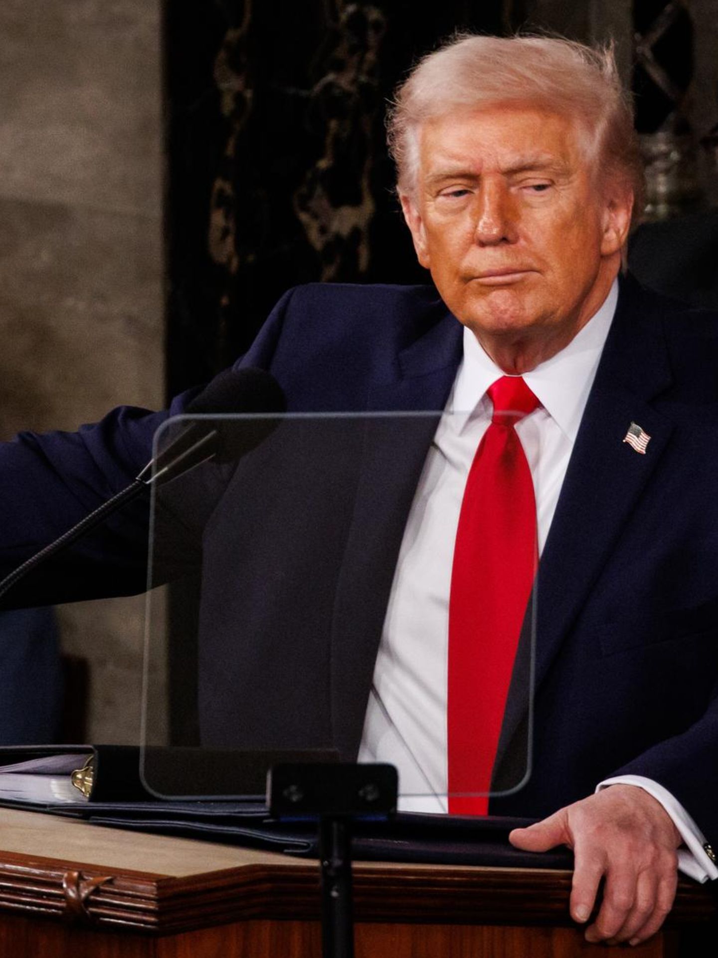 Donald Trump im Kapitol