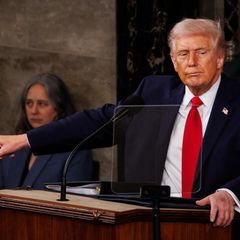 Donald Trump im Kapitol