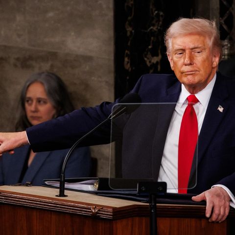 Donald Trump im Kapitol