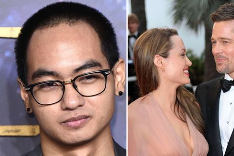 Maddox Jolie-Pitt (li.) ist der älteste Sohn von Angelina Jolie und Brad Pitt.