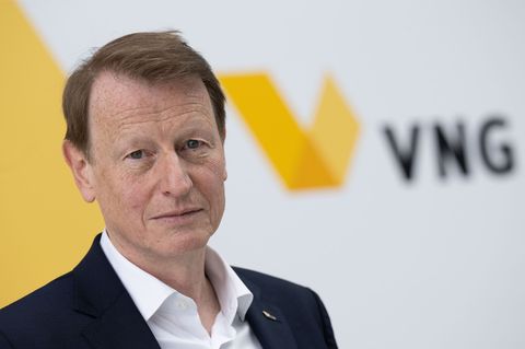 VNG-Chef warnt vor Risiken für langfristige Gasverträge durch neue EU-Methanregeln (Archivbild) Foto: Hendrik Schmidt/dpa