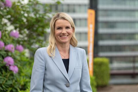 Bahn-Finanzvorständin Karin Dohm im Jahr 2022