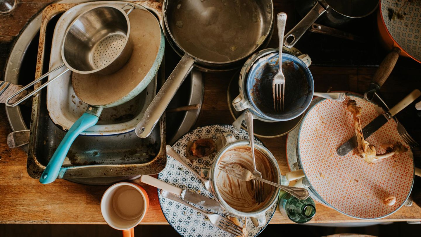 Unordnung in der Küche (Symbolbild Chaos in der Beziehung)