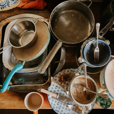 Unordnung in der Küche (Symbolbild Chaos in der Beziehung)