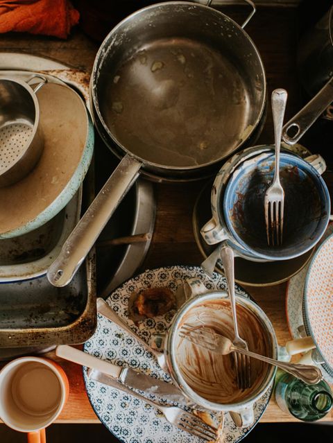 Unordnung in der Küche (Symbolbild Chaos in der Beziehung)