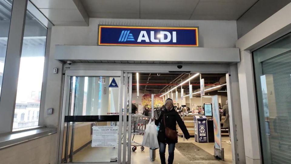 Der Discounter Aldi in New York