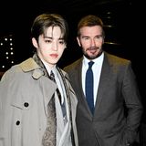 Mailand Fashion Week David Beckham