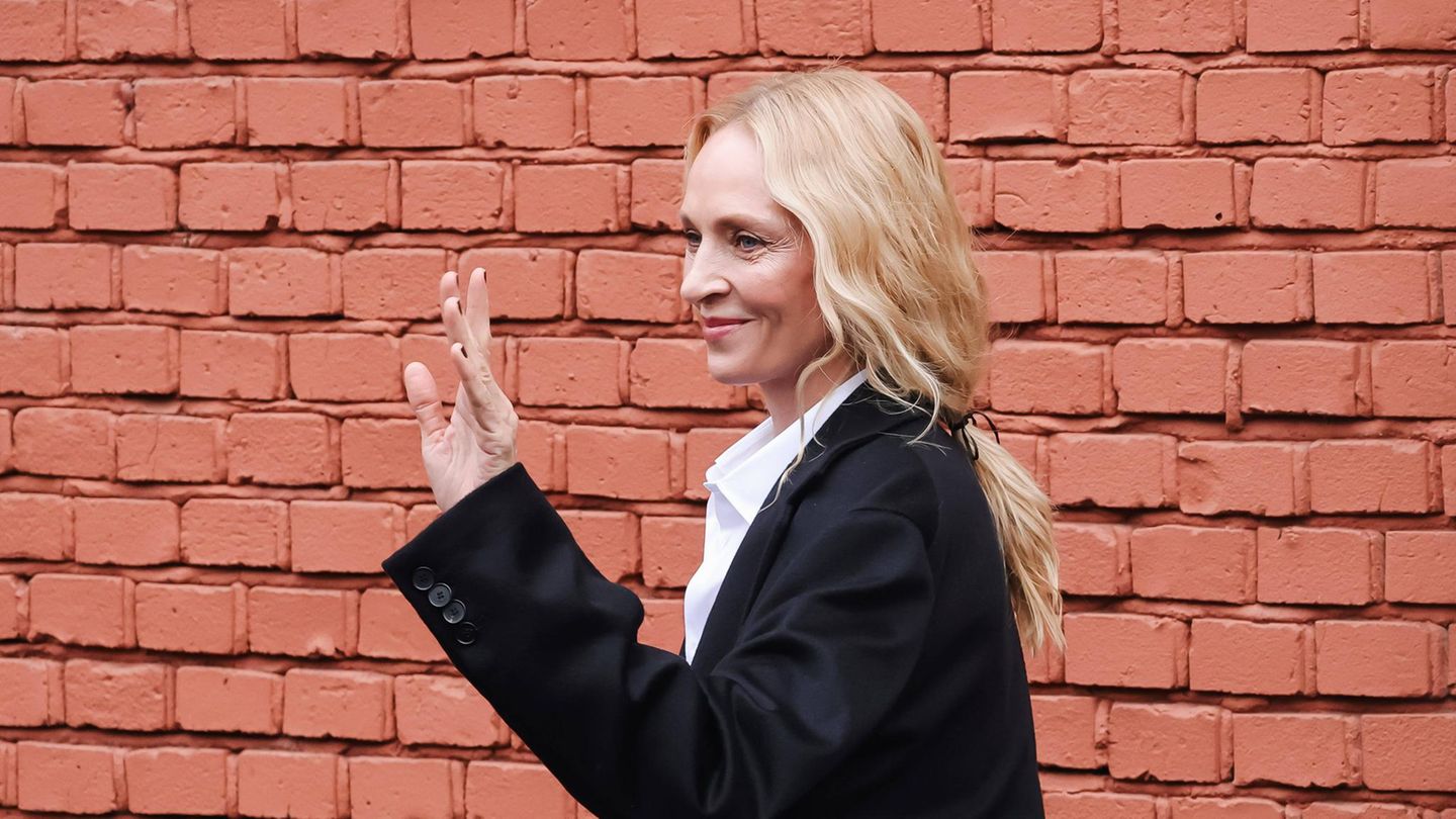 Mailand Fashion Week Uma Thurman